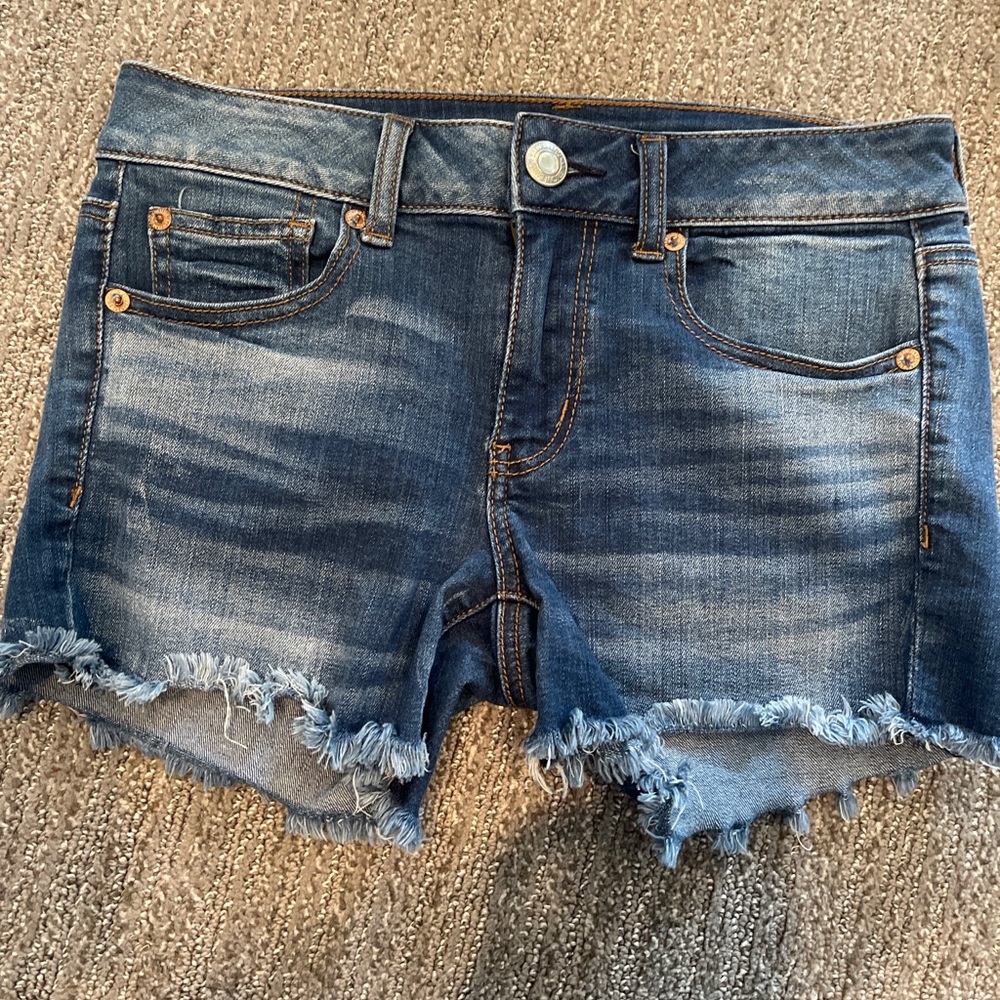 american eagle jean shorts